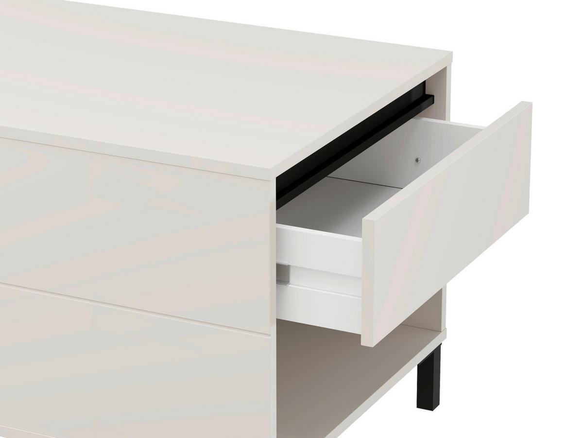 KLUB STOLIĆ crna, kašmir  drvni materijal  - kašmir/crna, Moderno, drvni materijal/plastika (101/54,5cm)