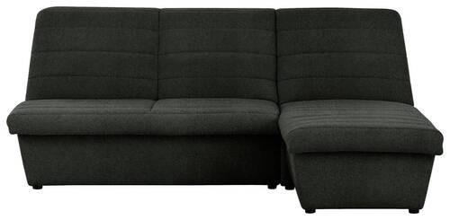 ECKSOFA Looks VIII Dunkelgrün Webstoff  - Dunkelgrün/Schwarz, Design, Kunststoff/Textil (214/168cm) - LOOKS by W.Joop