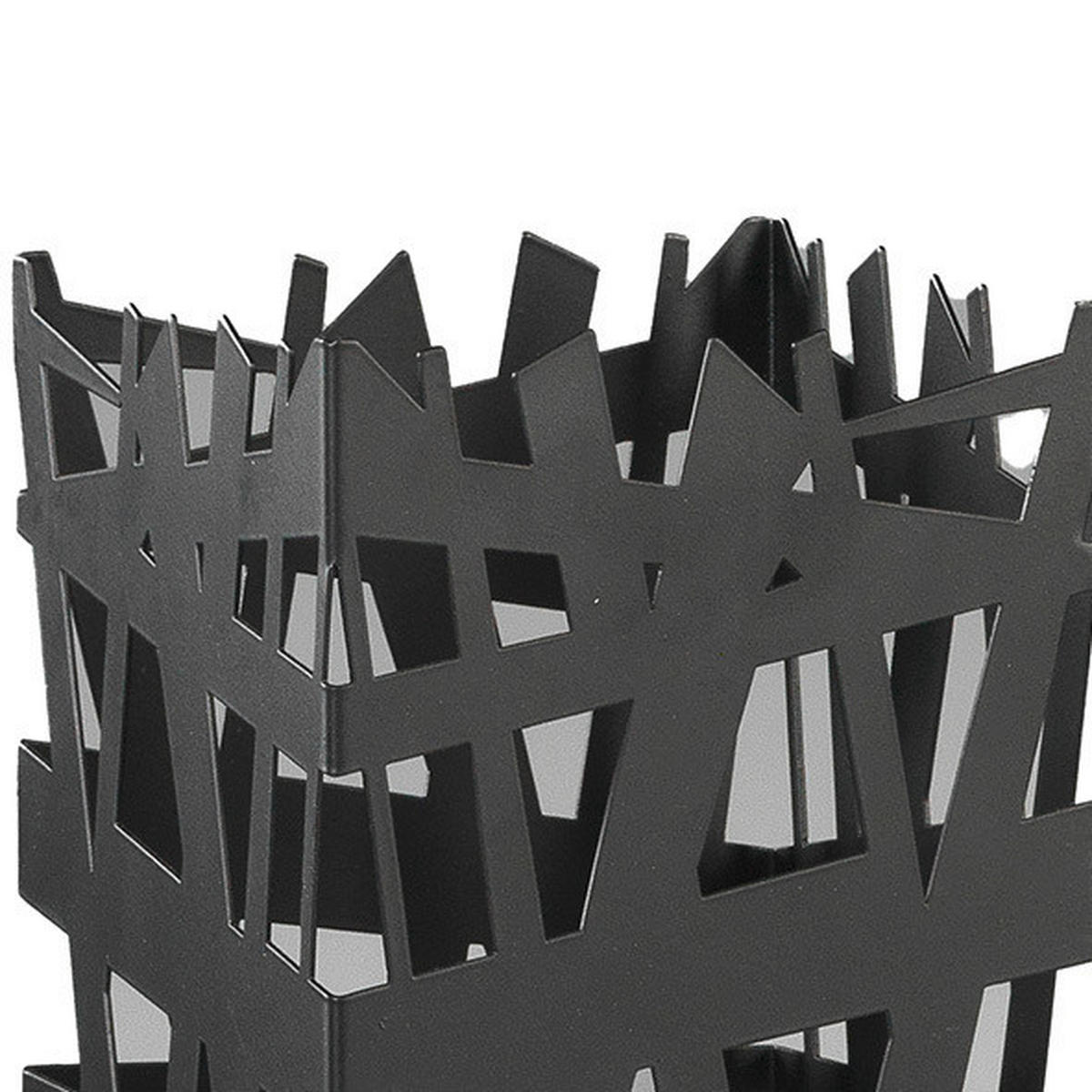 TISCHLEUCHTE 14/29 cm   - Brombeere/Schwarz, Design, Metall (14/29cm)