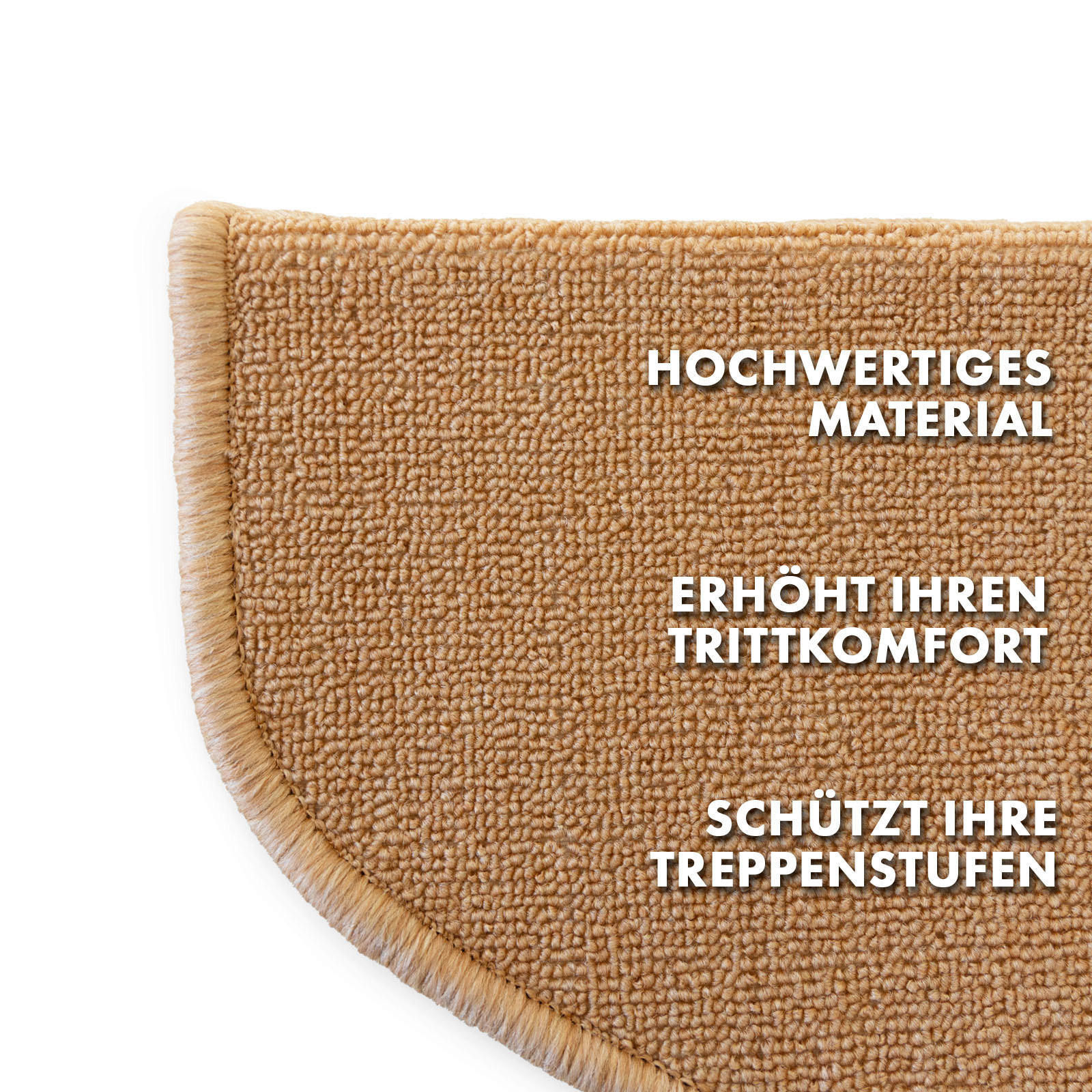 STUFENMATTE in Aprikose  - Aprikose, Basics, Textil (65/23.5cm) - Esposa