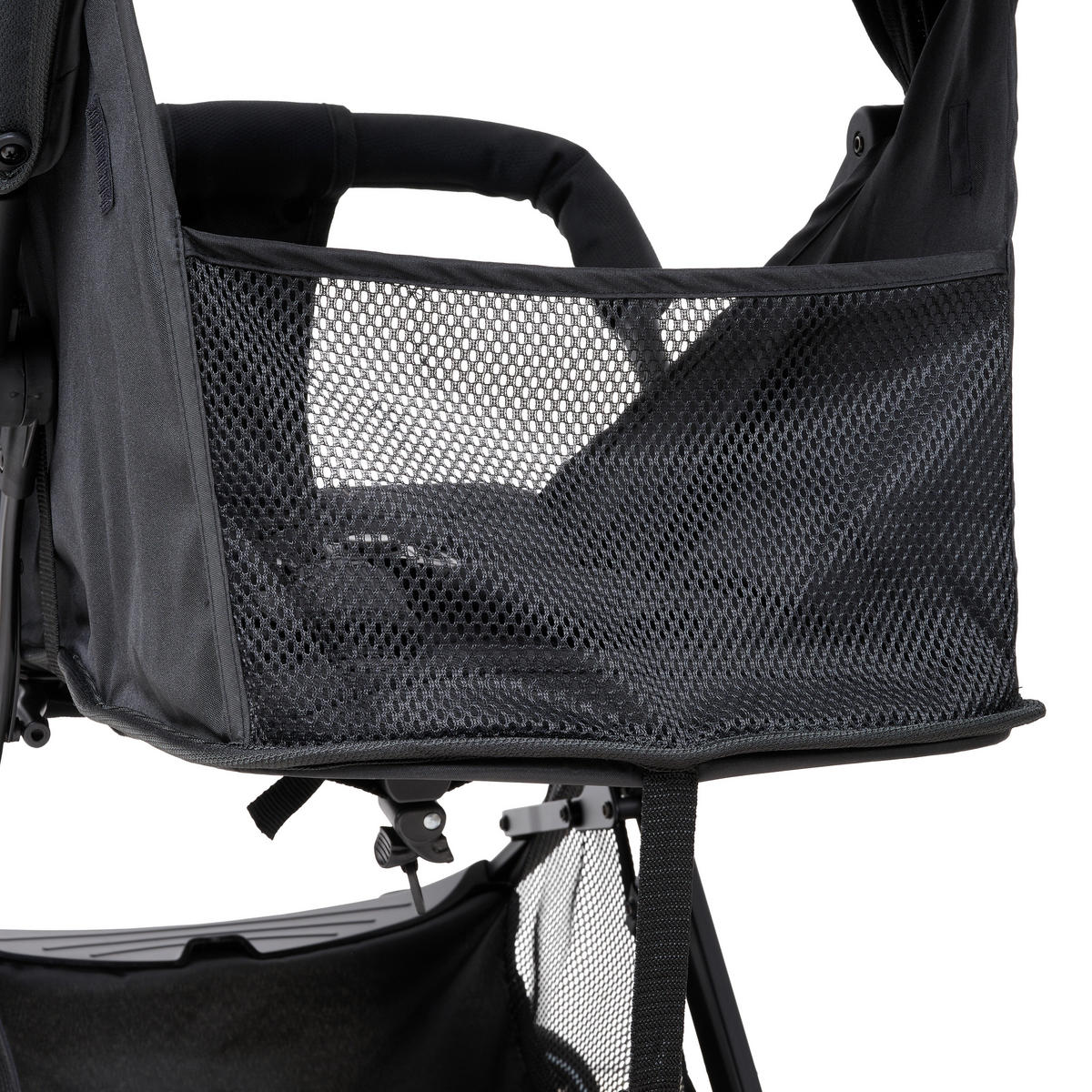 KIŠOBRAN KOLICA  Dubai  - crna, Osnovno, tekstil/metal (70/51/103cm) - My Baby Lou