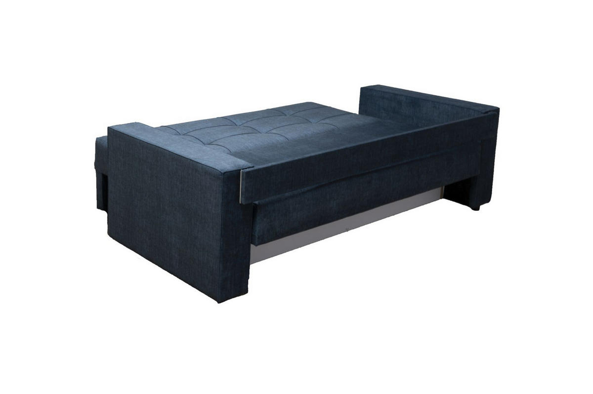 CANAPEA EXTENSIBILA textil albastru  - albastru, Basics, textil (230/65/100cm) - Carryhome