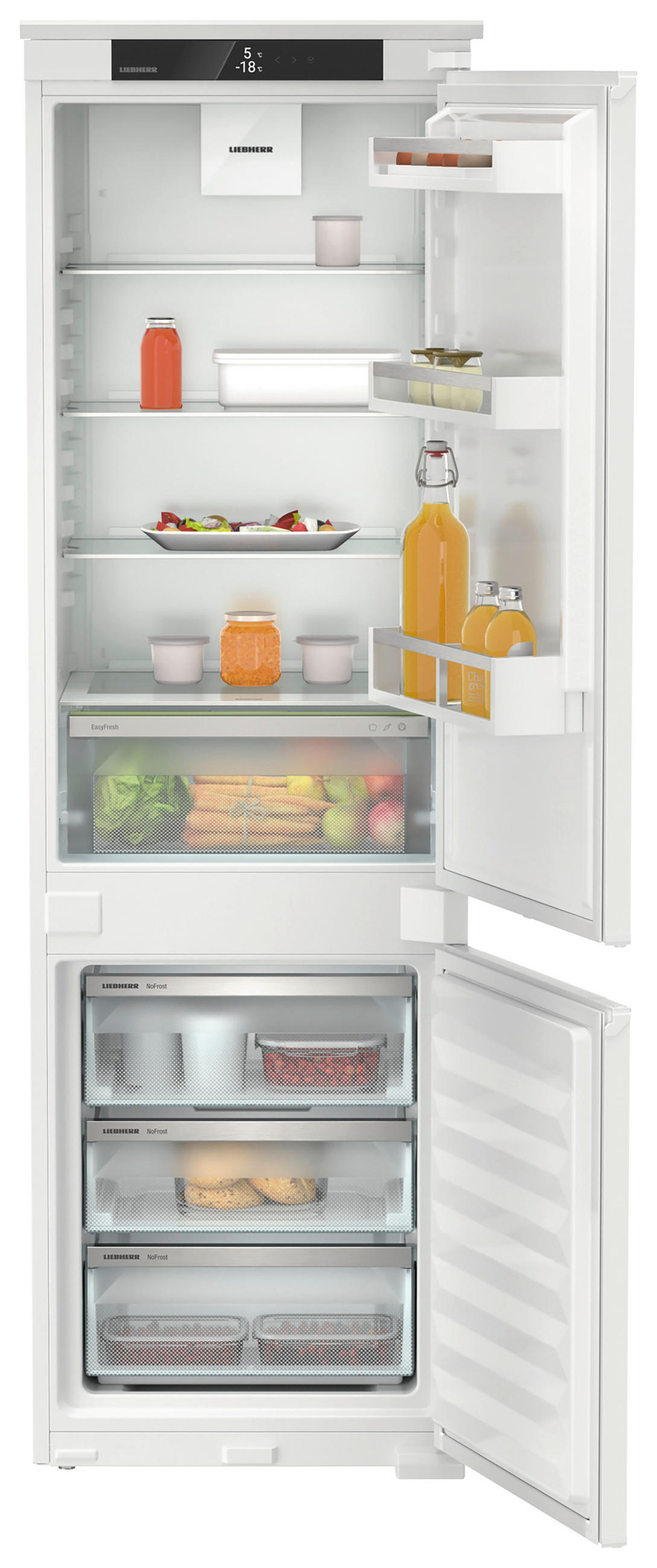KÜHL-GEFRIER-KOMBINATION ICNSE5103  - Basics, Kunststoff/Metall (56-57/177-179/55cm) - Liebherr