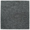 TEPPICHFLIESE 50/50 cm  in Grau, Schwarz  - Schwarz/Grau, Basics, Textil (50/50cm)