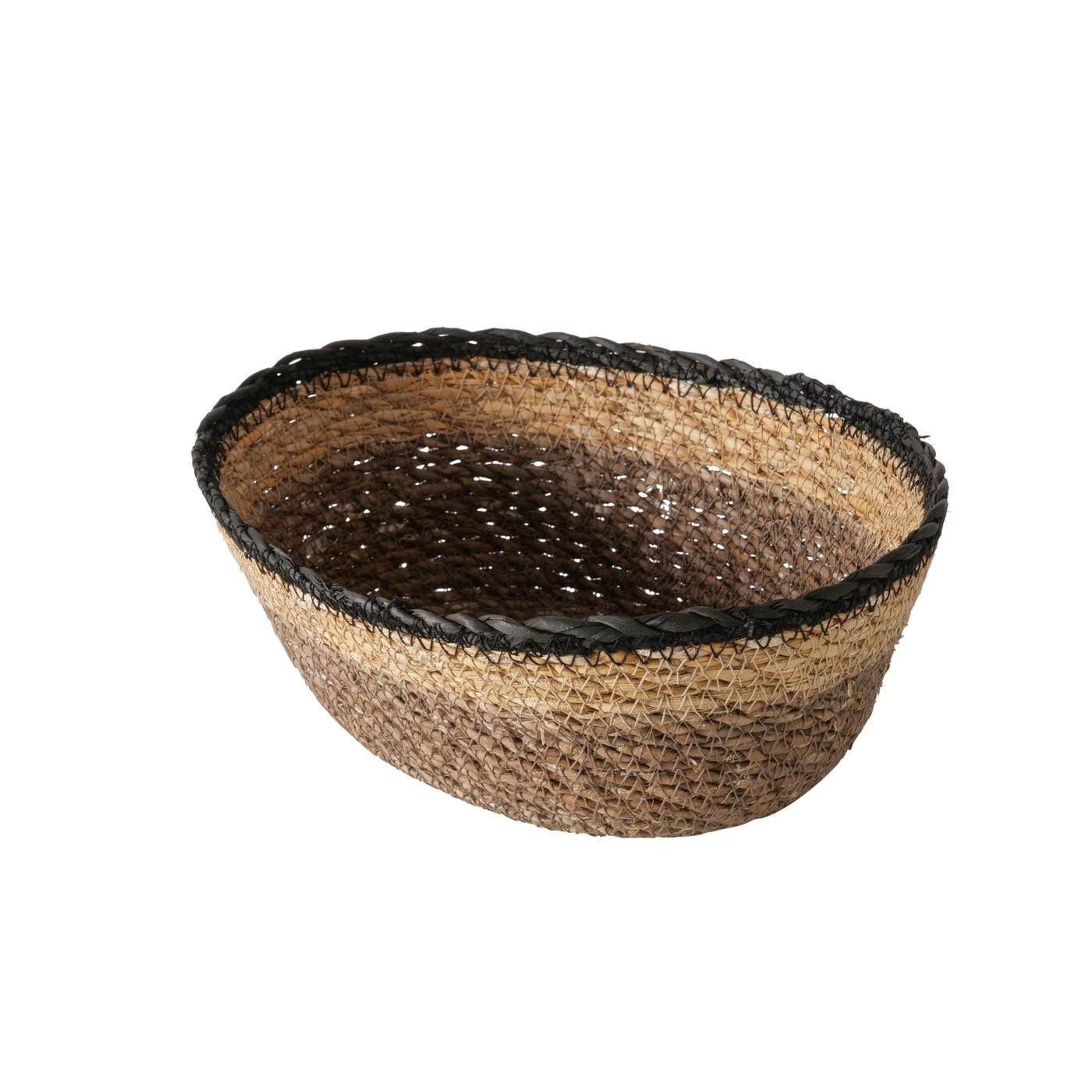DEKOKORB - Schwarz/Naturfarben, Basics, Naturmaterialien (23,5/17/8cm)