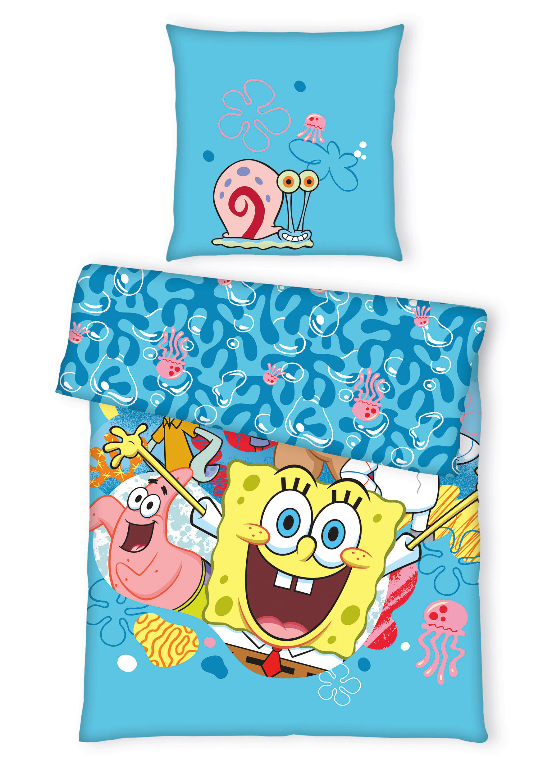 JUGENDBETTWÄSCHE 135/200 cm  - Hellblau, Basics, Textil (135/200cm) - Herding