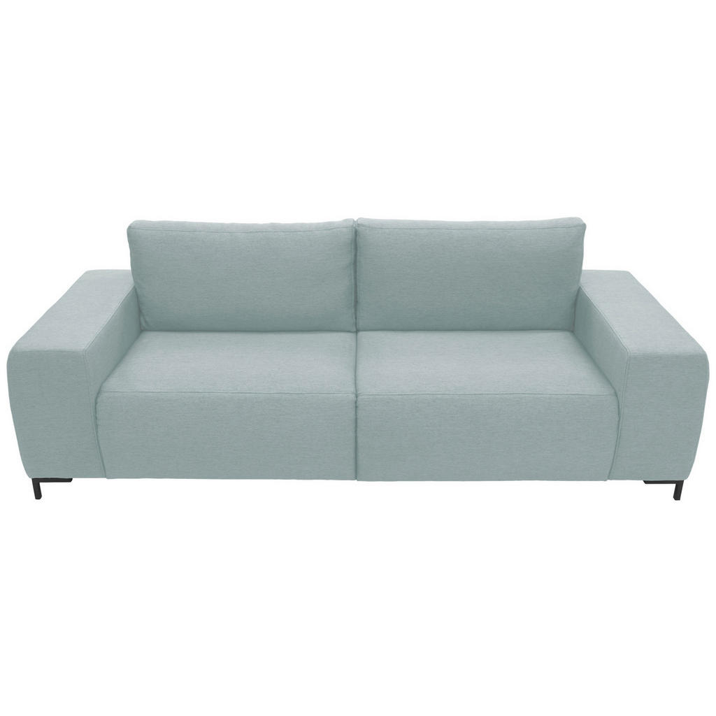 Thumbnail - Looks by W.Joop Bigsofa Looks VI, Blau, Textil, Uni, 2-Sitzer, Füllung: Schaumstoff, 242x88x88 cm, Made in EU, FSC Mix, ...