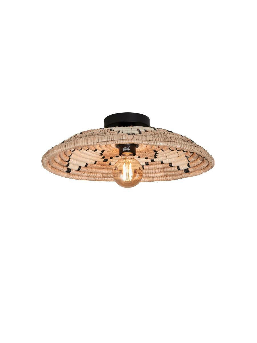 DECKENLEUCHTE   45 cm   - Multicolor, Modern, Naturmaterialien (45cm) - Good & Mojo