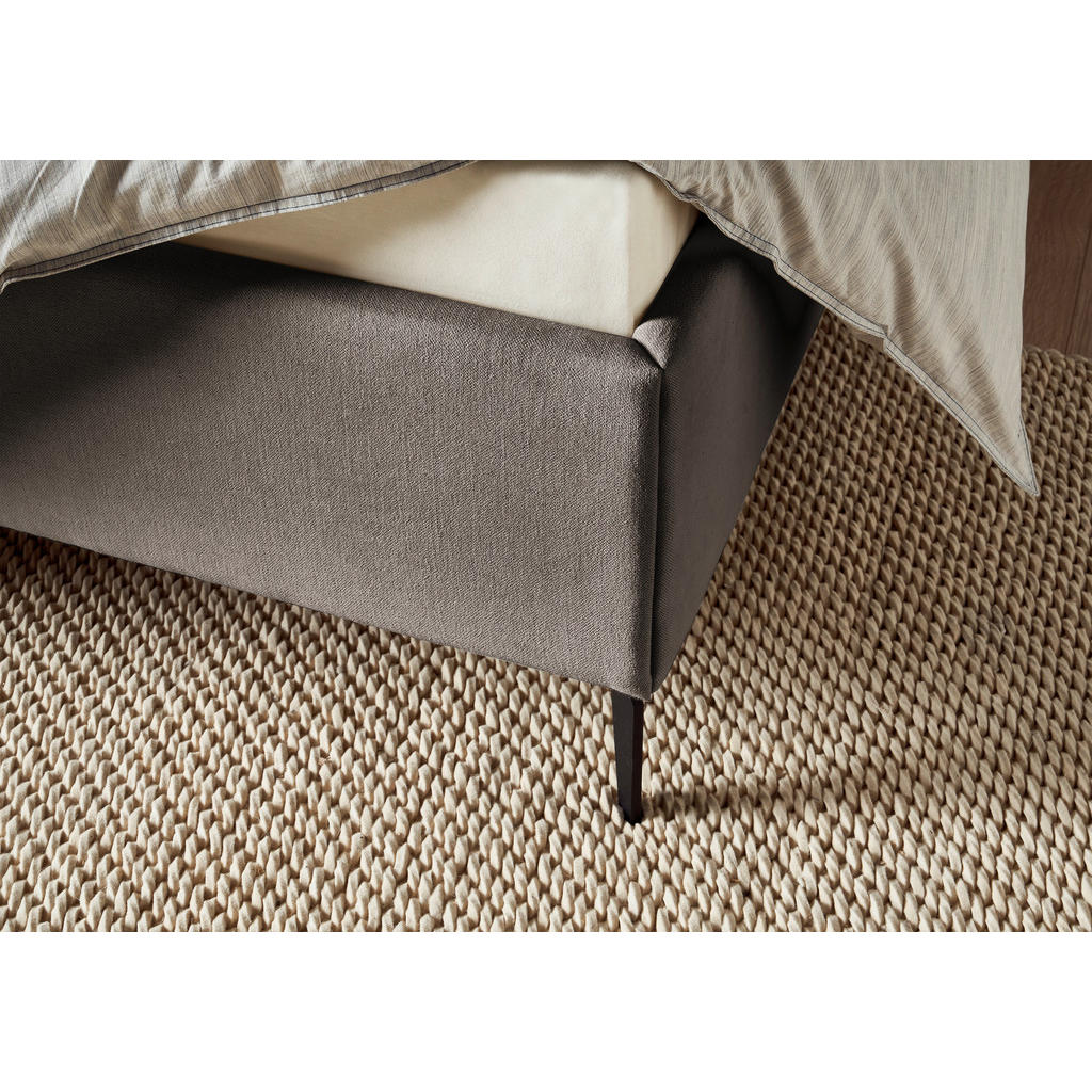 Thumbnail - Musterring Polsterbett Elos, Braun, Cognac, Textil, 180x200 cm, Dgm, gepolstertes Kopfteil, in verschiedenen Größen erhä...