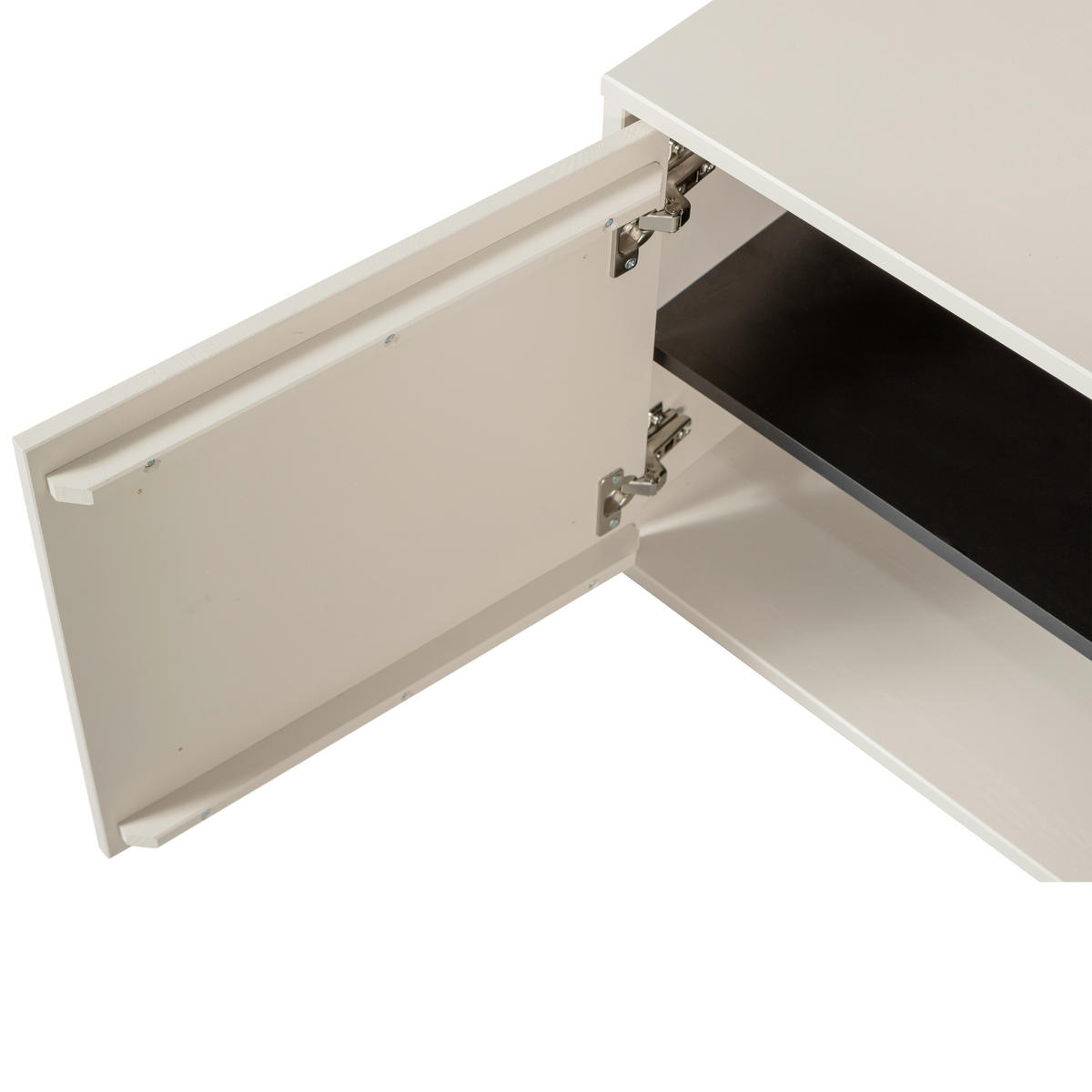 LOWBOARD Settle down 200/45/44 cm 2 Schublade(n) stehend  - Grau, Design, Holz (200/45/44cm) - Livetastic