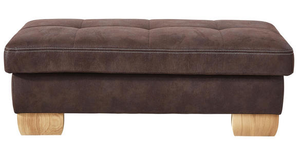 WOHNLANDSCHAFT in Textil Braun - Eichefarben/Beige, Natur, Textil (185/343/243cm) - Voleo
