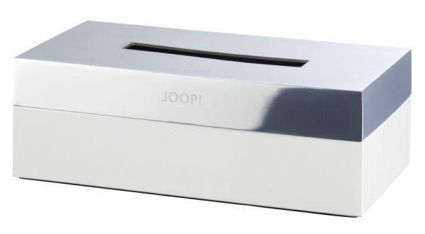PAPIERSPENDER - Chromfarben/Weiß, Basics, Keramik/Metall (23/12/8,5cm) - Joop!