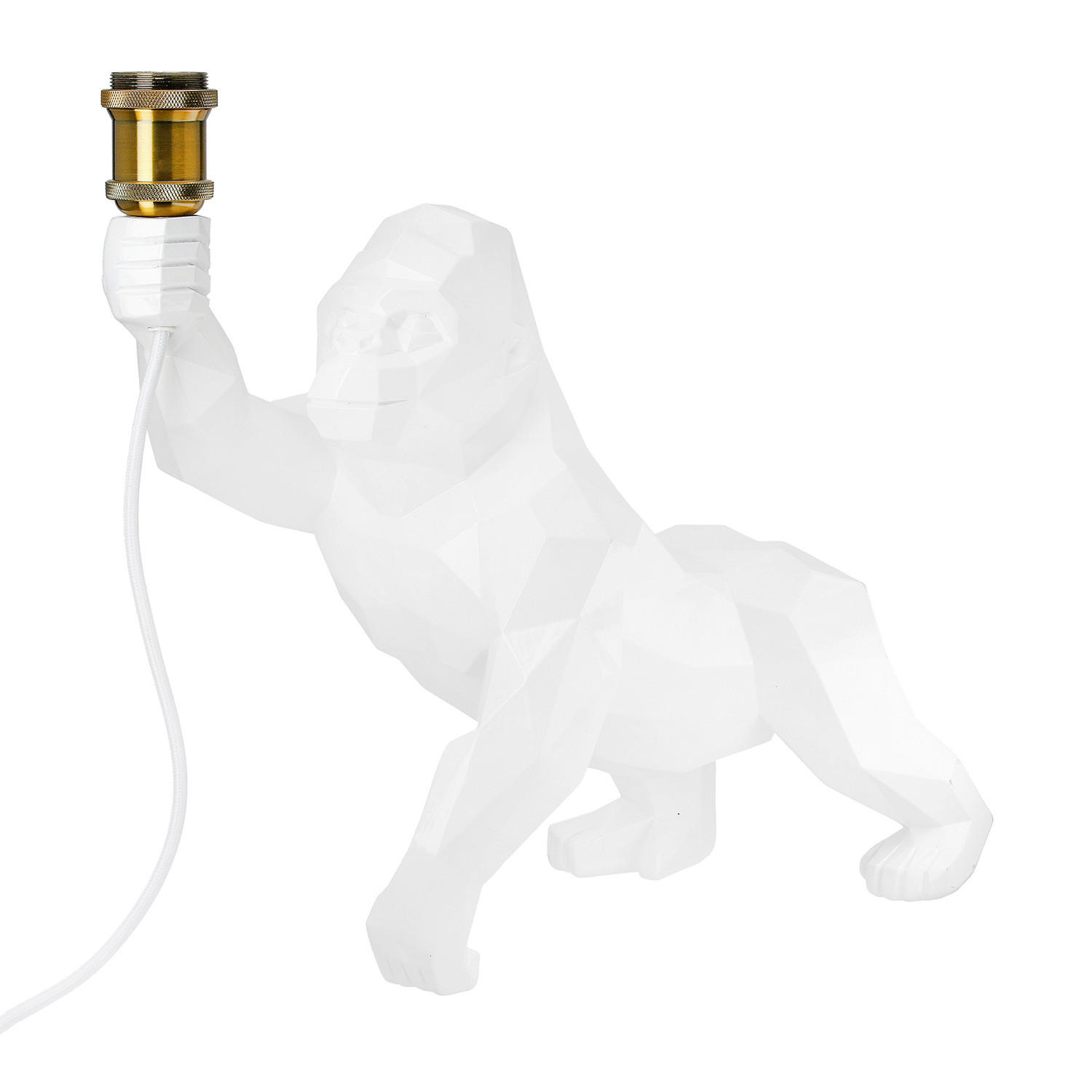 TISCHLEUCHTE - Weiss, Basics, Kunststoff (21/41/45cm)