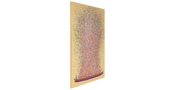 BILD 80/100/4 cm - Multicolor, LIFESTYLE, Holz/Textil (80/100/4cm) - Ambia Home