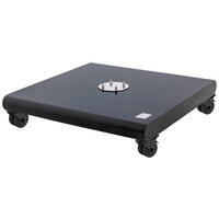 SONNENSCHIRMSTÄNDER - Schwarz, KONVENTIONELL, Stein (80/80/20cm) - KNIRPS