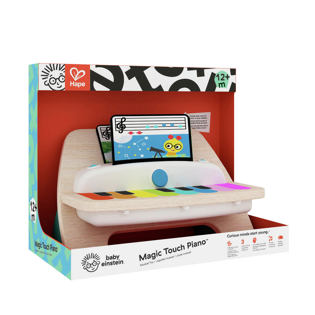 BABYKLAVIER - Multicolor, Basics, Holzwerkstoff/Kunststoff (30,5/22,9/12,7cm) - Hape