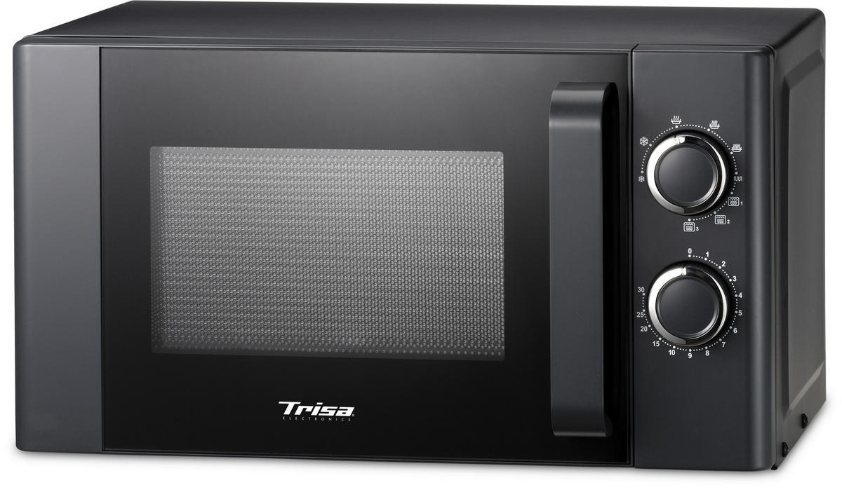 MIKROWELLE 7654.4112  - Anthrazit, MODERN, Kunststoff (36/45,2/26,2cm) - Trisa Electronics