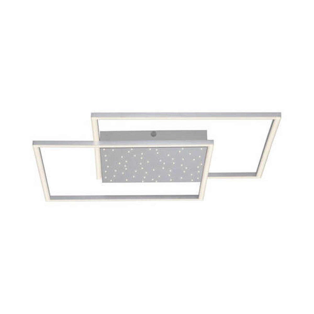 LED-DECKENLEUCHTE 67/67/5 cm   - Grau, Design, Metall (67/67/5cm) - Paul Neuhaus