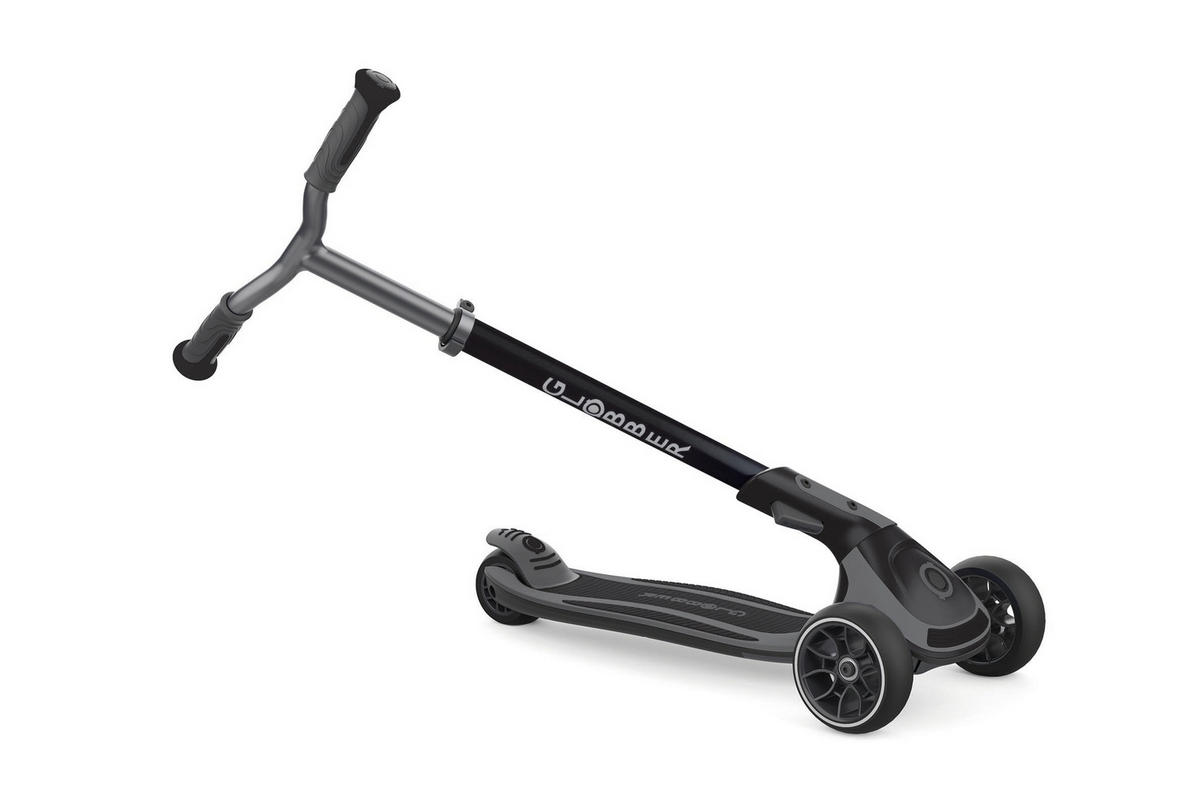 SCOOTER ULTIMUM  - Dunkelgrau/Schwarz, Basics, Kunststoff/Metall (39,5/101/63cm) - GLOBBER