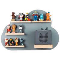 KINDERREGAL Grau  - Grau, MODERN, Holzwerkstoff (48/35/19cm) - MID.YOU