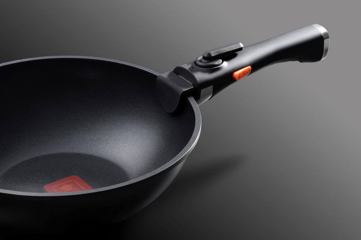 KOCHTOPFSET 10-teilig  - Schwarz, Basics, Glas/Metall (30.3/32/32.6cm) - Masterpro