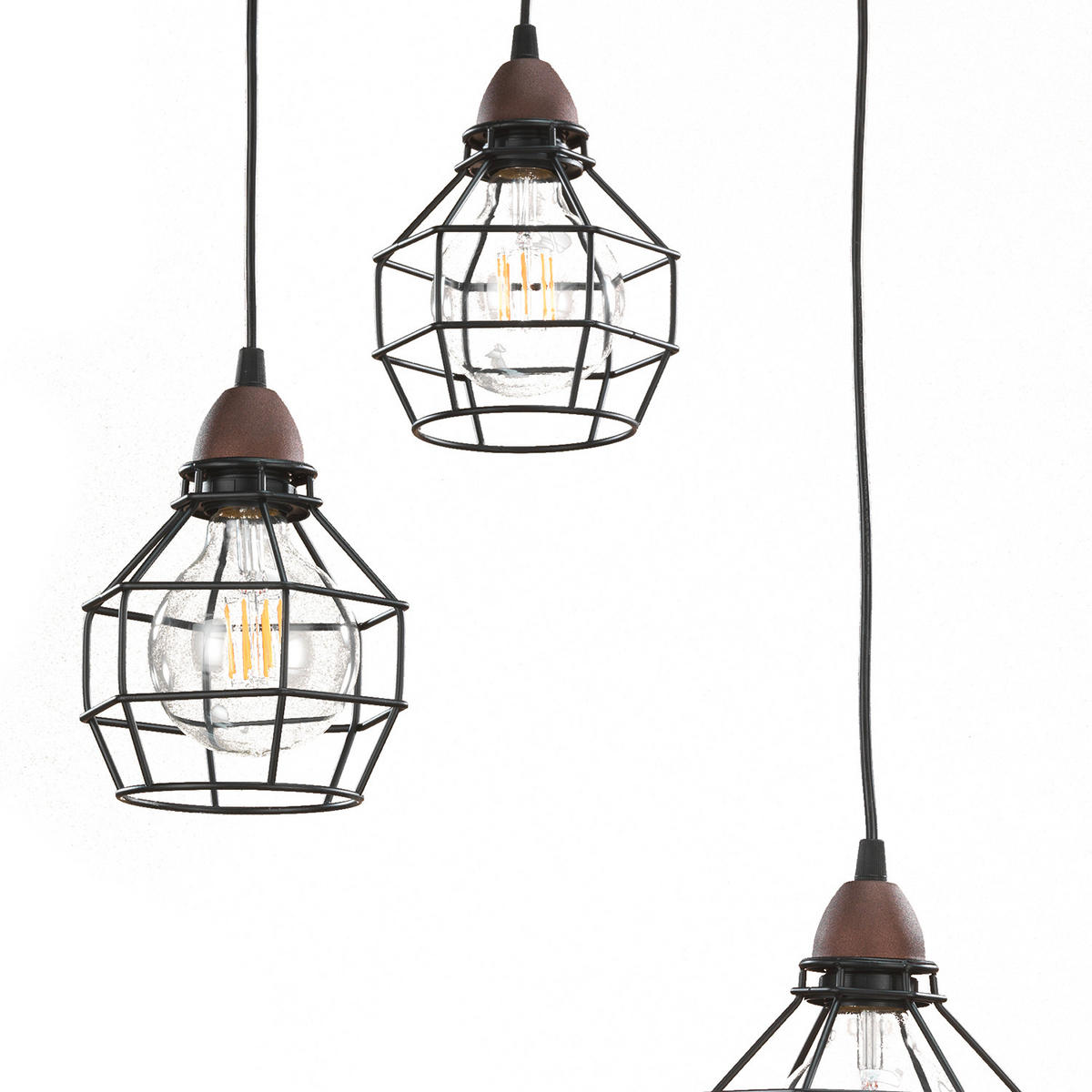 HÄNGELEUCHTE 40/94 cm  - Schwarz, LIFESTYLE, Metall (40/94cm)
