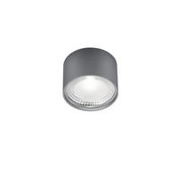 LED-DECKENLEUCHTE 11,5/7,5 cm   - Nickelfarben, Design, Glas/Metall (11,5/7,5cm) - Helestra