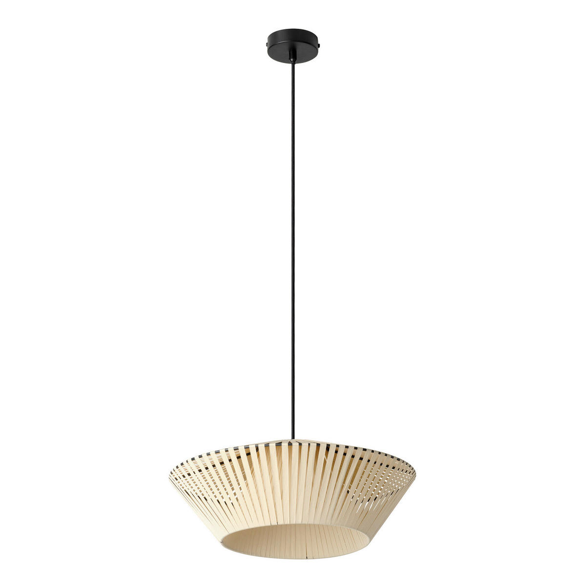 HÄNGELEUCHTE 40,5/120 cm  - Beige, Basics, Textil/Metall (40,5/120cm) - Osram