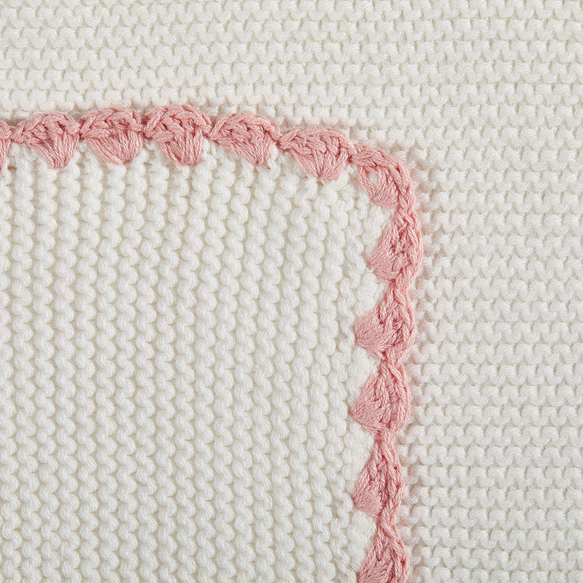 SCHMUSEDECKE  70/90 cm  - Rosa/Weiß, Trend, Textil (70/90cm) - My Baby Lou