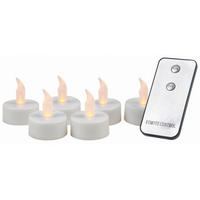 VÄRMELJUS MED LED  - vit, Basics, plast (61,5/29,5/22cm)