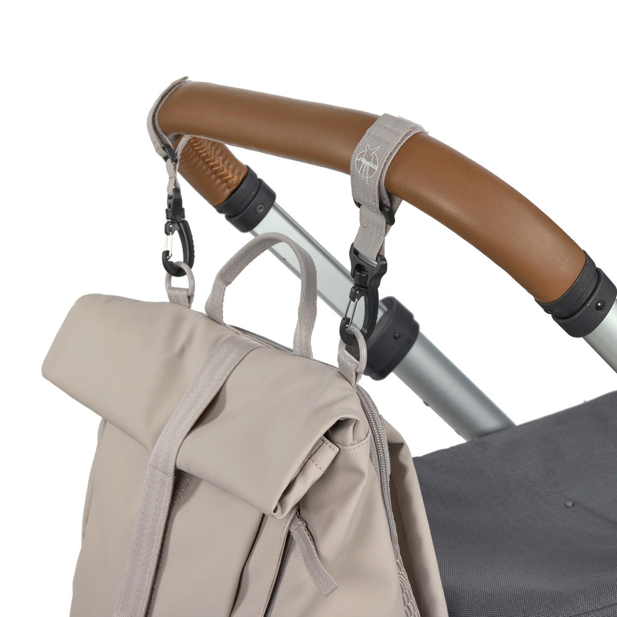 WICKELRUCKSACK  - Taupe, Basics, Textil (29/14,5/42cm) - Lässig