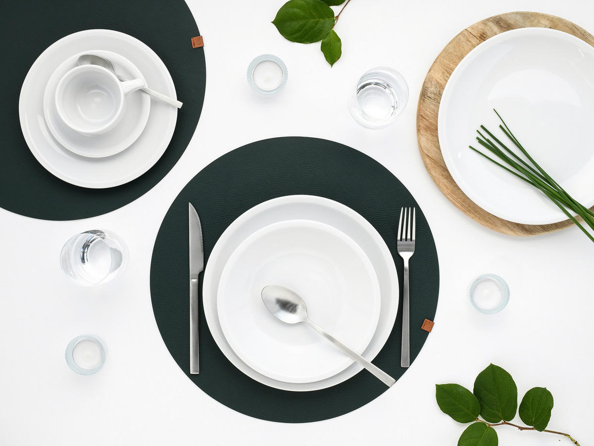 KOMPLETT SERVIS Milano 30 delar  - vit, Basics, keramik - Creatable
