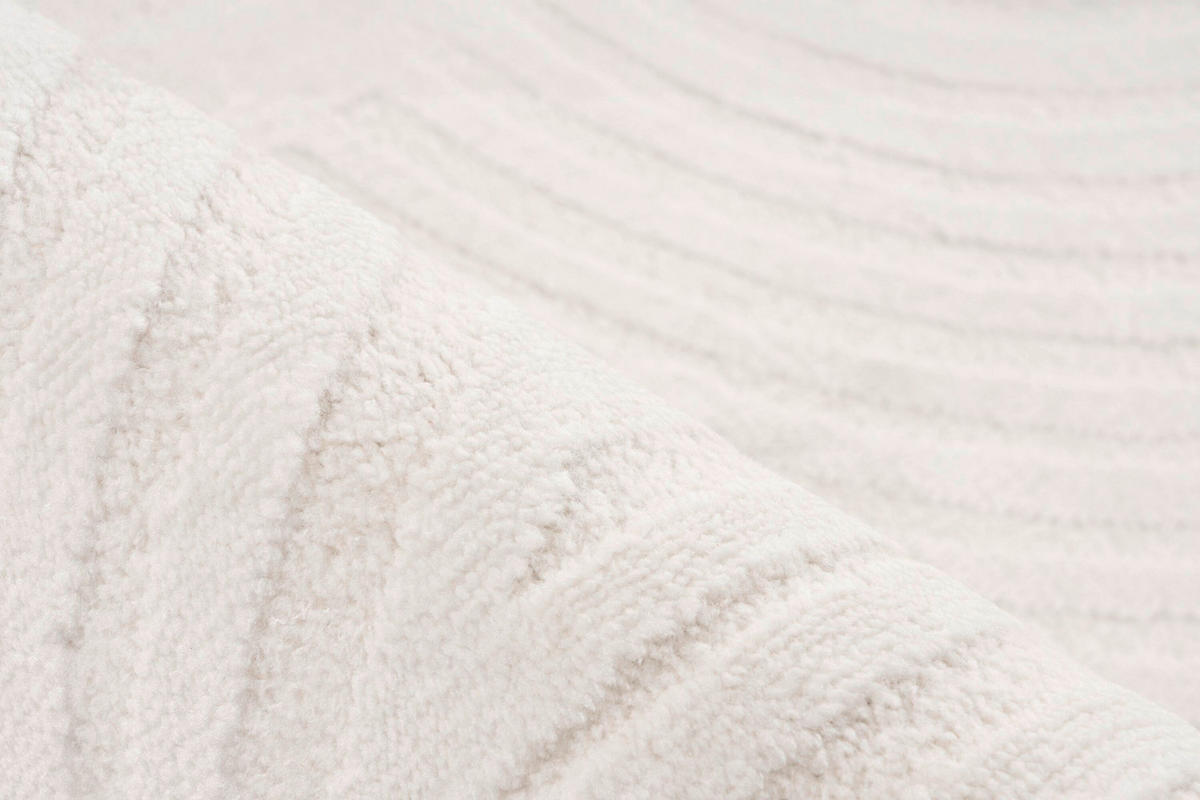 FLACHWEBETEPPICH 160/230 cm Elfenbein rechteckig  - Elfenbein, Basics, Textil (160/230cm) - Kayoom