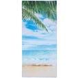 STRANDTUCH BEACH Blau, Multicolor 80/180 cm  - Blau/Multicolor, Basics, Textil (80/180cm) - Esposa