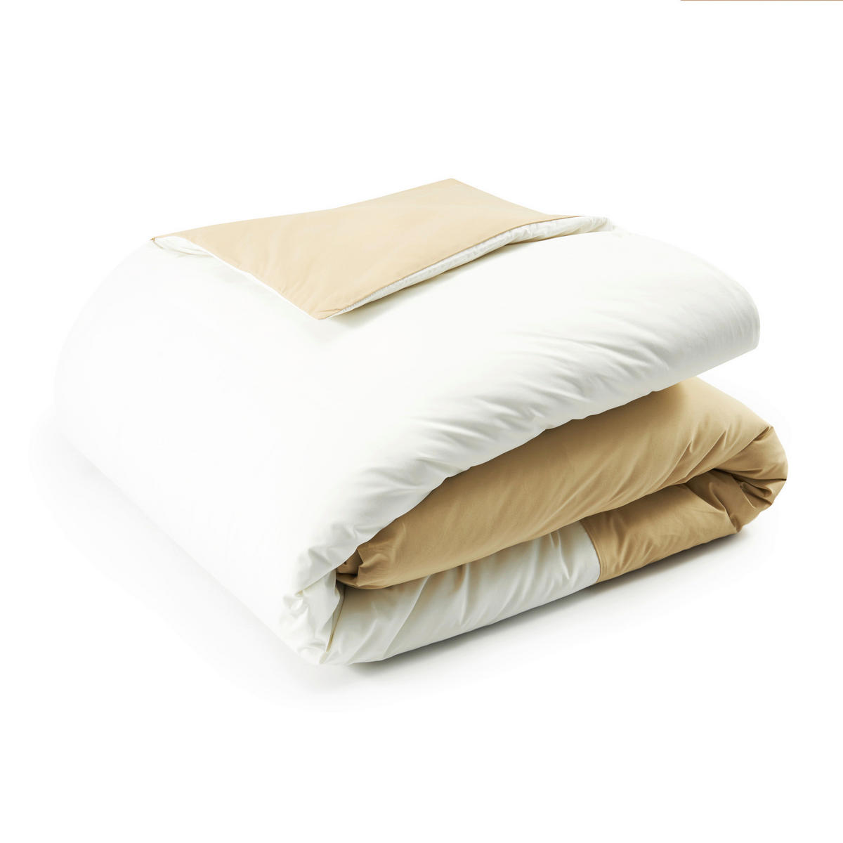 BETTWÄSCHE Color Block Perkal 200/200 cm  - Naturfarben, Basics, Textil (200/200cm) - Tommy Hilfiger