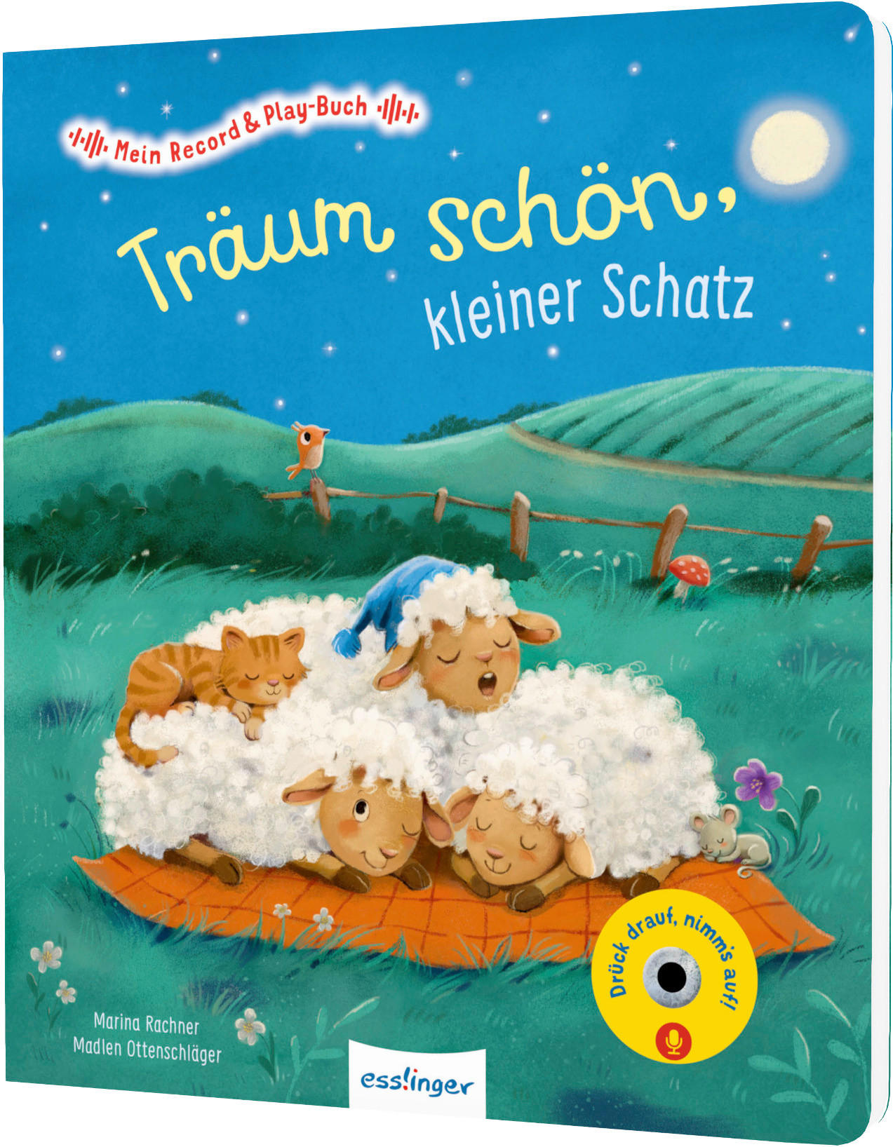SOUNDBUCH Record & Play-Buch: Träum schön, kleiner Schatz  - Multicolor, Basics, Papier (22/18,8/1,6cm)