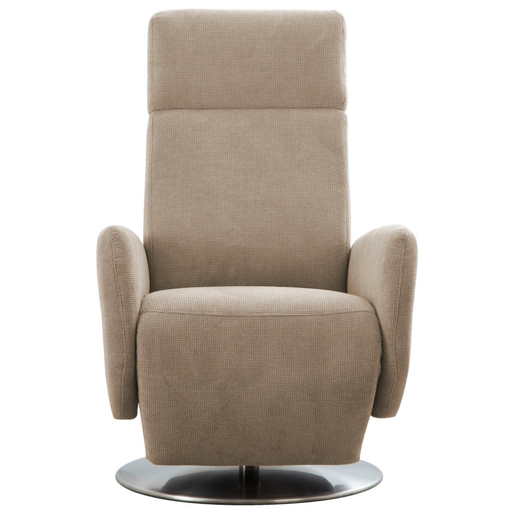 Thumbnail - Sit & More Drehstuhl, Schlamm, Textil, Drehteller, 71x110x82 cm, Goldenes M, Oeko-Tex® Standard 100, Made in Europe, DGM...