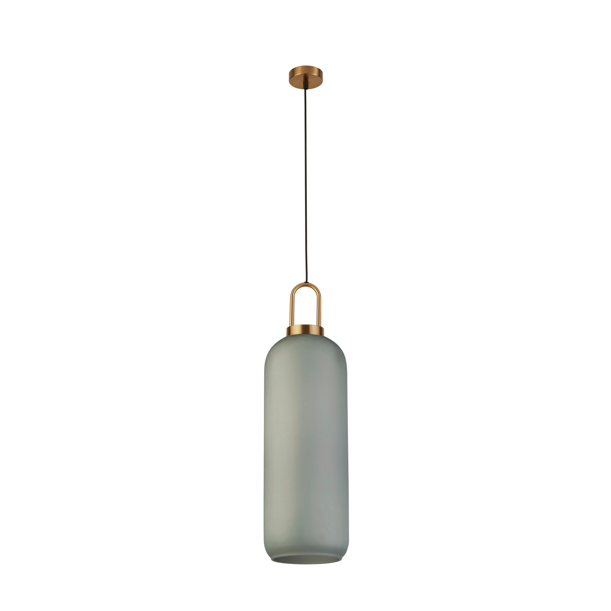HÄNGLAMPA Pipette 15/136 cm  - mässingsfärgad, Klassisk, metall/glas (15/136cm)