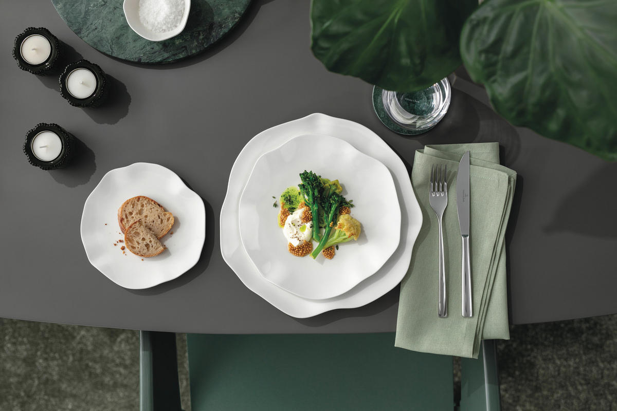 REGGELIZŐ TÁNYÉR  - fehér, Basics, kerámia (22/2,5cm) - Villeroy & Boch