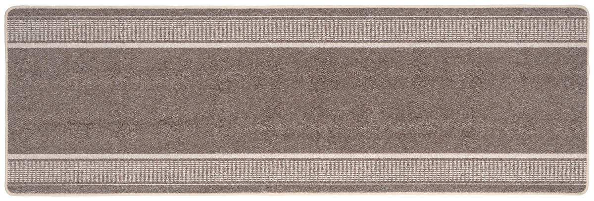 LÄUFER 67/180 cm Promenade  - Braun, Konventionell, Kunststoff/Textil (67/180cm) - Boxxx