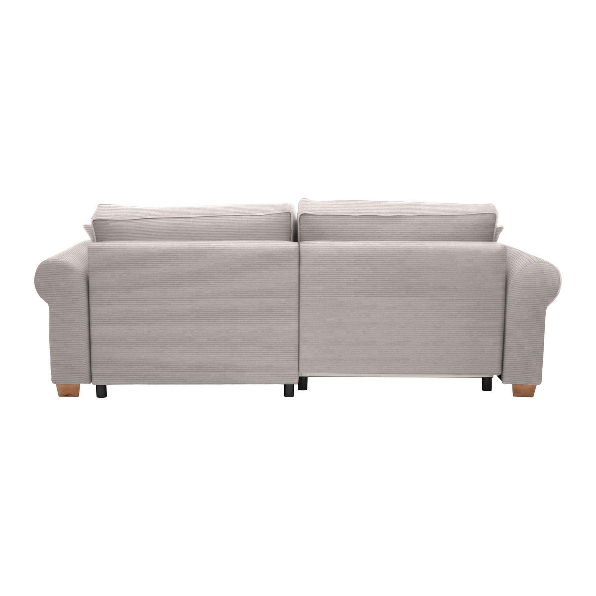 HÖRNSOFFA i taupe  - taupe, Modern, trämaterial/trä (255/185cm) - MID.YOU