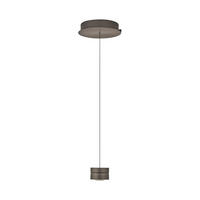 LED-HÄNGELEUCHTE 26/150 cm  - Bronzefarben, Design, Metall (26/150cm) - elements by BANKAMP
