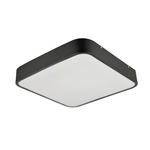 LED-DECKENLEUCHTE 40/40/5 cm   - Schwarz/Weiß, Basics, Kunststoff/Metall (40/40/5cm) - Boxxx