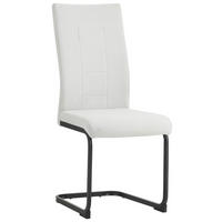 SCHWINGSTUHL  in Eisen Mikrofaser  - Beige/Schwarz, Design, Textil/Metall (44/100/59cm) - Carryhome