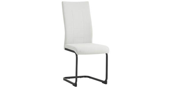SCHWINGSTUHL in Eisen Mikrofaser - Beige/Schwarz, Design, Textil/Metall (44/100/59cm) - Carryhome