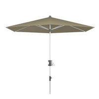 SONNENSCHIRM 290 cm Sandfarben  - Sandfarben/Silberfarben, Basics, Textil/Metall (290/223-256cm) - KNIRPS