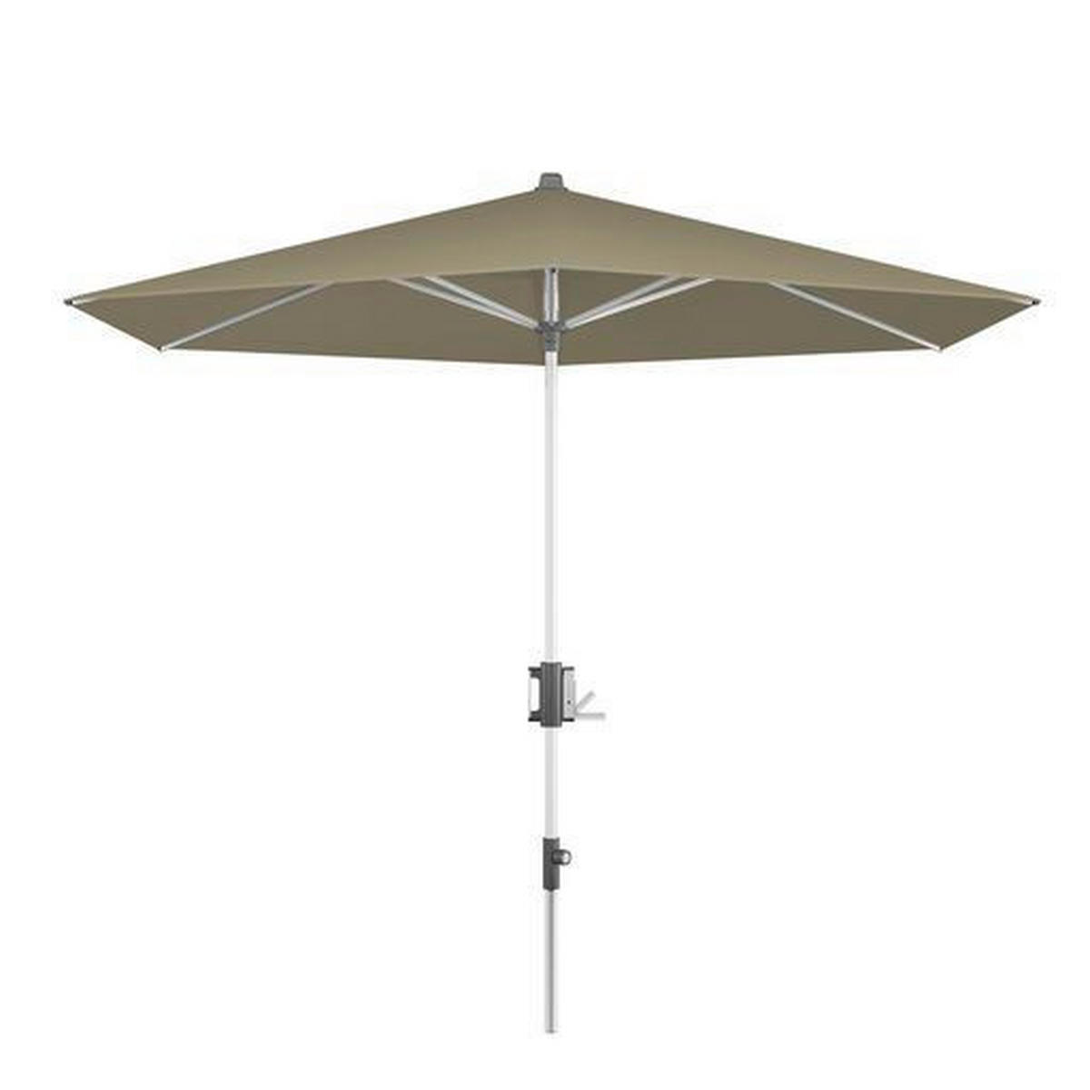 SONNENSCHIRM 290 cm Sandfarben  - Sandfarben/Silberfarben, Basics, Textil/Metall (290/223-256cm) - KNIRPS