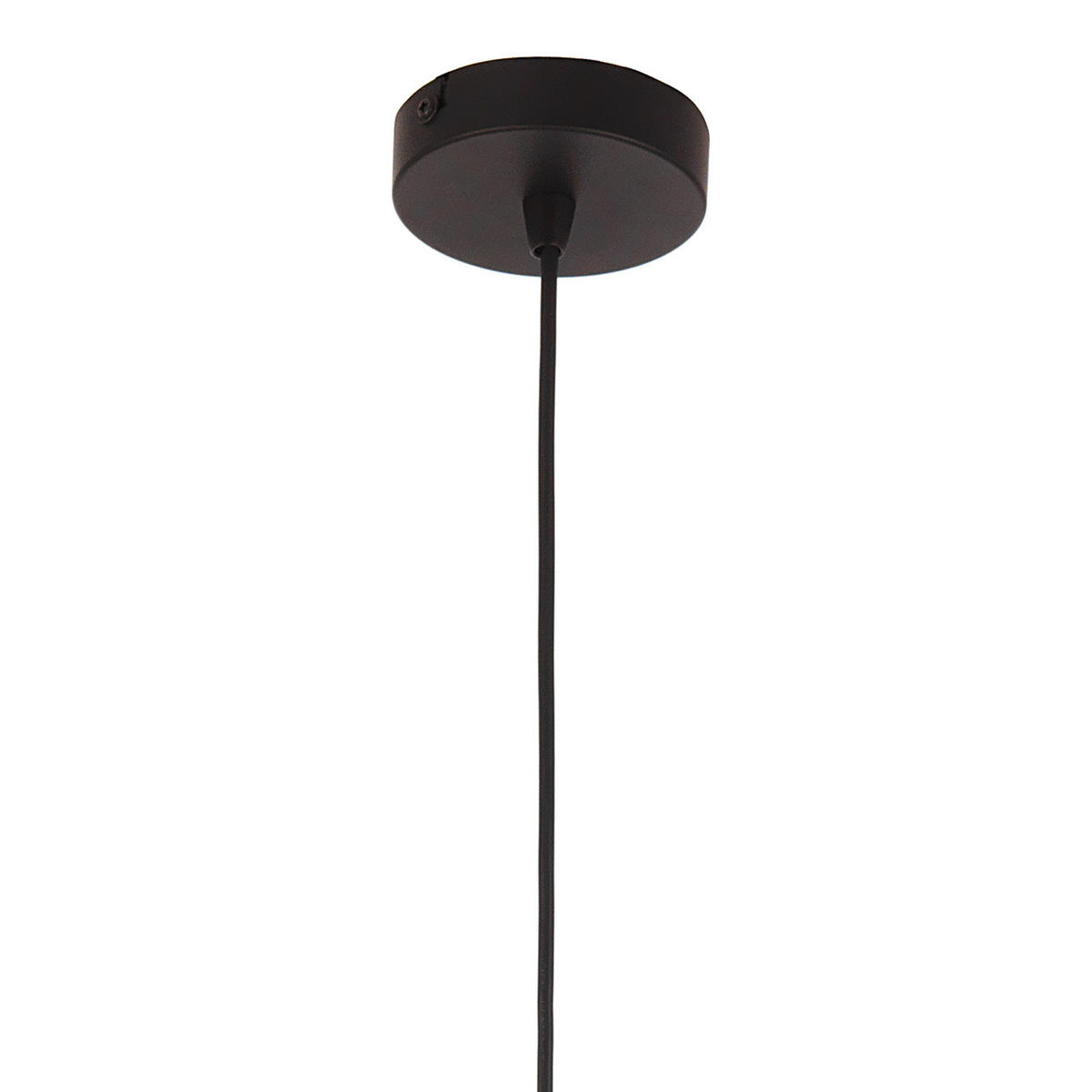 HÄNGELEUCHTE 28/100 cm   - Schwarz/Kupferfarben, Design, Metall (28/100cm)