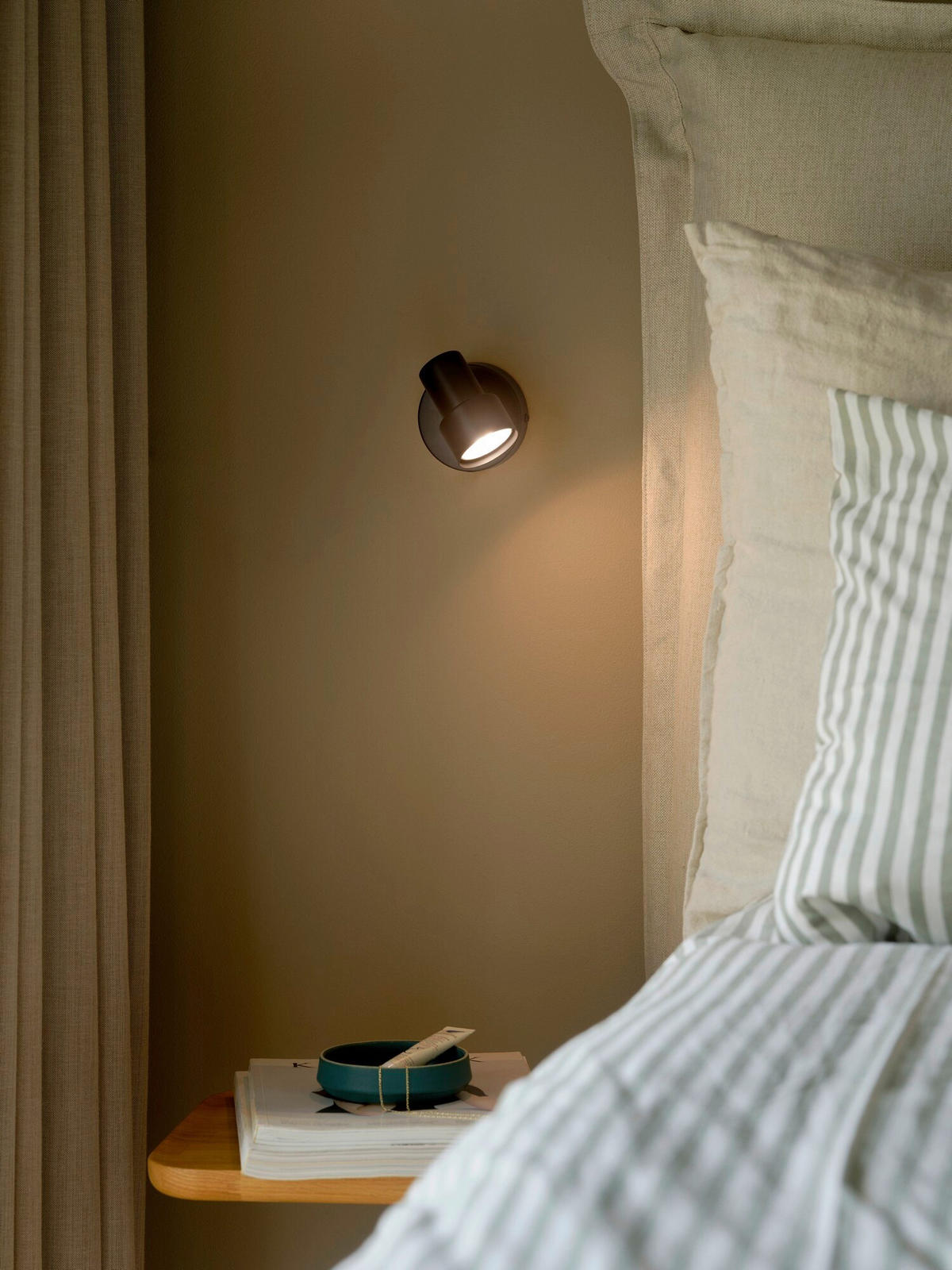 WANDLEUCHTE Boston 13,5/11,5 cm  - Schwarz, Design, Metall (13,5/11,5cm) - Nordlux