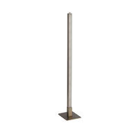 LED-STEHLEUCHTE Tribeca 8/10/50 cm   - Silberfarben/Weiß, MODERN, Kunststoff/Metall (8/10/50cm)